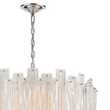 Diplomat 31.5'' Wide 21-Light Chandelier - Large Staggered Chrome D4298 Elk Home