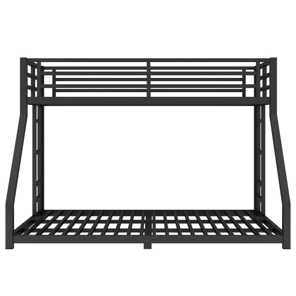 English Elm Metal Twin Xl Over Queen Bunk Bed For Teens & Adults - Space-Saving, Sturdy & Noise-Reducing Design! W1580P243343