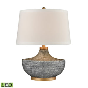 Damascus 23.5'' High 1-Light Table Lamp - Blue - Includes LED Bulb D4304-LED Elk Home