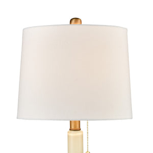 Small But Strong 21'' High 1-Light Table Lamp - White D4312 Elk Home