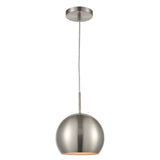 Salt Rim 8'' Wide 1-Light Mini Pendant - Brushed Nickel D4325 Elk Home