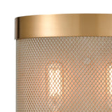 Line in the Sand 8'' High 2-Light Sconce - Satin Brass D4335 Elk Home