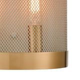 Line in the Sand 8'' High 2-Light Sconce - Satin Brass D4335 Elk Home