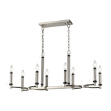 Sunsphere 36'' Wide 8-Light Chandelier - Satin Nickel D4341 Elk Home