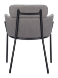 Bremor Dining Chair - Set of 2 Slate Gray 110171 Zuo Modern