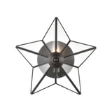 Moravian Star 12'' High 1-Light Sconce - Oil Rubbed Bronze D4387 Elk Home