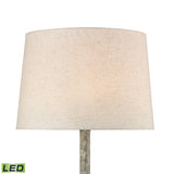 Regus 51'' High 1-Light Outdoor Floor Lamp - Antique Gray - Includes LED Bulb D4390-LED Elk Home