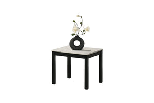 English Elm Contemporary 3-Piece Table Set With Faux Marble Top - Elegant Coffee & End Tables For Modern Living B2741P391800
