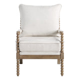 OSP Home Furnishings Fletcher Spindle Chair Linen