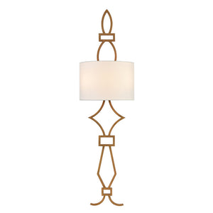 Harlech 38'' High 2-Light Sconce - Painted Aged Brass D4453TALL Elk Home