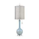 Quantum 37'' High 1-Light Table Lamp - Blue D4513 Elk Home