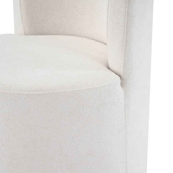 English Elm Christopher Knight Home® - Modern Swivel Upholstered Side Chair Set Of 2 - Beige, Plush Comfort For Stylish Living Spaces N768P331578B_2