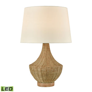 Rafiq 22'' High 1-Light Outdoor Table Lamp - Natural - Includes LED Bulb D4545-LED Elk Home