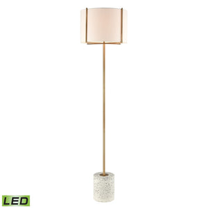 Trussed 63'' High 1-Light Floor Lamp - White - Includes LED Bulb D4550-LED Elk Home