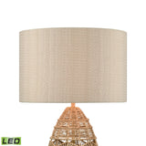 Husk 25'' High 1-Light Table Lamp - Natural - Includes LED Bulb D4553-LED Elk Home