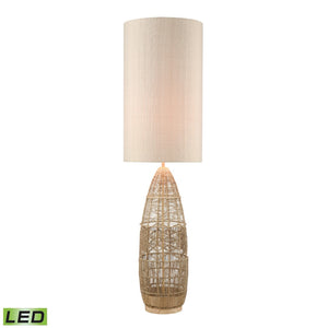 Husk 55'' High 1-Light Floor Lamp - Natural - Includes LED Bulb D4554-LED Elk Home