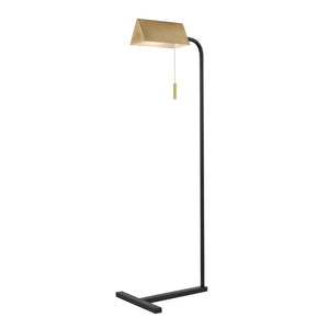 Argentat 42'' High 1-Light Floor Lamp - Black D4605 Elk Home