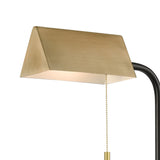 Argentat 42'' High 1-Light Floor Lamp - Black D4605 Elk Home