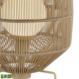 Corsica 32'' High 1-Light Outdoor Floor Lamp - Beige - Includes LED Bulb D4622-LED Elk Home