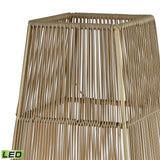 Corsica 30'' High 1-Light Outdoor Floor Lamp - Beige - Includes LED Bulb D4623-LED Elk Home