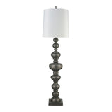 Meymac 74'' High 1-Light Floor Lamp - Pewter D4636 Elk Home