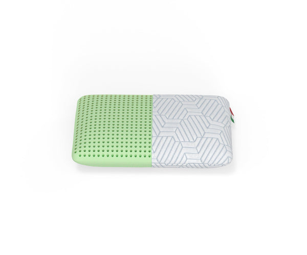 English Elm Bella Memory Foam Contour Pillow Phase Change Cover Cooling Ventilated Sleep Support B337P360168
