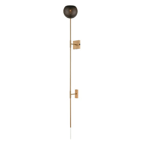 Scarab 66'' High 1-Light Sconce - Satin Brass D4652 Elk Home