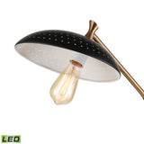 Scarab 66'' High 2-Light Floor Lamp - Satin Brass - Includes LED Bulbs D4653-LED Elk Home