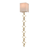 To the Point 9'' High 1-Light Sconce - Aged Brass D4656 Elk Home