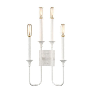 Edward 33'' High 2-Light Sconce - Matte White D4658 Elk Home