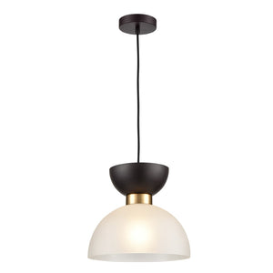 Softshot 12'' Wide 1-Light Pendant - Black D4672 Elk Home