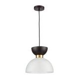 Softshot 12'' Wide 1-Light Pendant - Black D4672 Elk Home