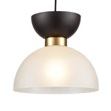 Softshot 12'' Wide 1-Light Pendant - Black D4672 Elk Home