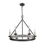 Impression 27'' Wide 6-Light Chandelier - Oil Rubbed Bronze D4679 Elk Home