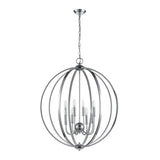 Venue 32'' Wide 8-Light Chandelier - Chrome D4685 Elk Home