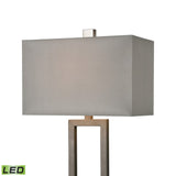 Courier 32'' High 1-Light Table Lamp - Pewter - Includes LED Bulb D4687-LED Elk Home