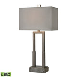 Courier 32'' High 1-Light Table Lamp - Pewter - Includes LED Bulb D4687-LED Elk Home