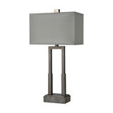 Courier 32'' High 1-Light Table Lamp - Pewter D4687 Elk Home