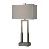 Courier 32'' High 1-Light Table Lamp - Pewter D4687 Elk Home