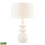 Depiction 32'' High 1-Light Table Lamp - Matte White - Includes LED Bulb D4694-LED Elk Home