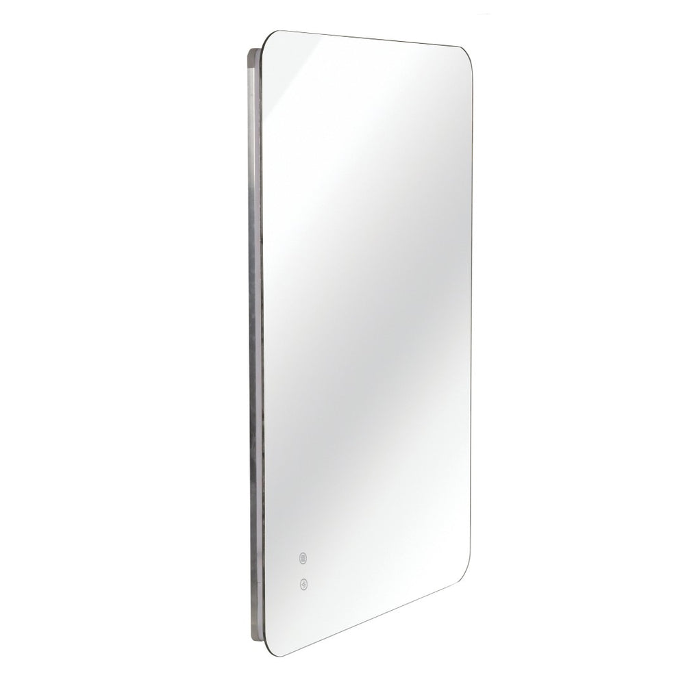English Elm Rectangular Led Backlit Bathroom Mirror - 30"X40", Anti-Fog, Adjustable Color, Modern Design W2203P356277-GIGA