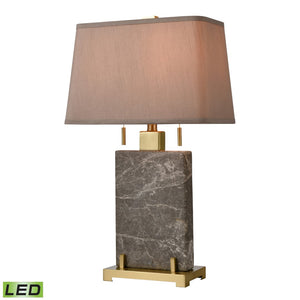 Windsor 27'' High 2-Light Table Lamp - Honey Brass - Includes LED Bulbs D4704-LED Elk Home