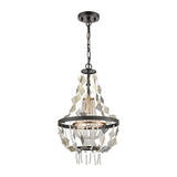 Selene 13'' Wide 1-Light Chandelier - Matte Black D4715 Elk Home