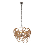 Macon 26'' Wide 4-Light Chandelier - Natural D4734 Elk Home