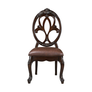 English Elm Tova Brown Side Chair With Padded Seat (Set Of 2)