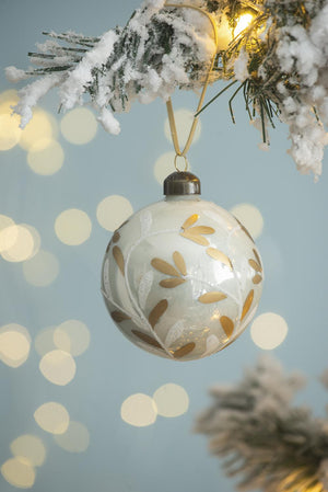 English Elm D3" Elegant Glass Christmas Ball Ornaments Set Of 12 – Perfect Holiday Decor For Trees & Events! W2078P247892