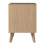 Hans Mid-century Modern Modern 1-Drawer Midcentury Nightstand