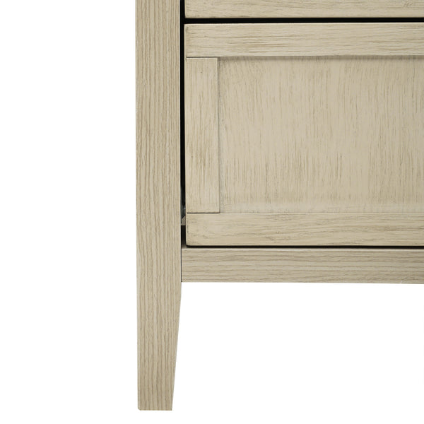 English Elm 3 Drawer Cabinet - Elegant Farmhouse Storage Solution For Bedroom, Living Room, Or Study Decor W688P225267