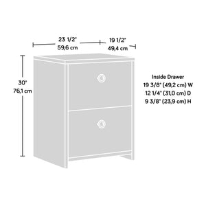 English Elm Lateral File Cabinet In Beige – Compact, Fully Assembled, Stylish Storage For Home Or Office Use B356P354474