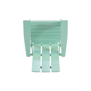 English Elm Zuma Solid Acacia Foldable Adirondack Chair Rustic Outdoor Lounger for Deck or Patio Mint 68319.00MNT